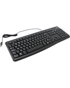 Клавиатура проводная K120 мембранная USB черный 920 002508 Logitech