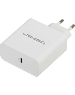 Сетевое зарядное устройство CW61E 61W USB type C Quick Charge PD белый 91934 Ippon
