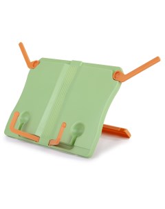 Подставка 1 отделение пластик зеленый оранжевый 237898 Юнландия