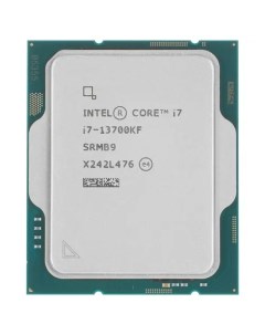 Процессор Core i7 13700KF Raptor Lake 16C 24T 3400MHz 30Mb TDP 125 Вт 253 Вт LGA1700 tray OEM CM8071 Intel