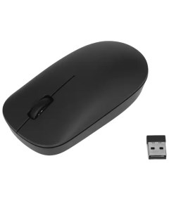 Мышь беспроводная Wireless Mouse Lite 1000dpi оптическая светодиодная USB Радиоканал черный XMWXSB01 Xiaomi