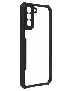 Чехол накладка для смартфона Samsung Galaxy S21 силикон прозрачный черный УТ000025606 Xundd