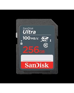 Карта памяти 256Gb SDHC Ultra Class 10 UHS I U1 SDSDUNR 256G GN3IN Sandisk