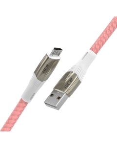 Кабель USB Micro USB 2 4A быстрая зарядка 1 2м розовый MERCEDES GCR 51954 GCR 51954 Greenconnect