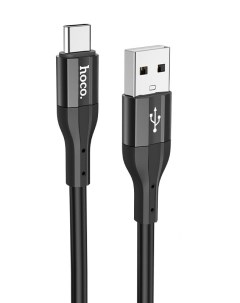 Кабель USB Lightning 8 pin 2 4A 1м черный X72 6931474761750 Hoco