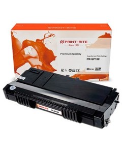 Картридж лазерный PR SP100 SP100 черный 2000 страниц совместимый для Ricoh SP100e SP100SFe SP100SUe  Print-rite