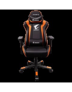 Кресло игровое Aorus GP AGC300 V2 черный оранжевый Gigabyte
