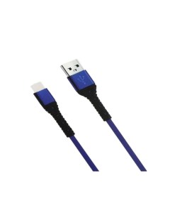 Кабель USB USB Type C 3A 1 м синий 4610103436314 Mobility