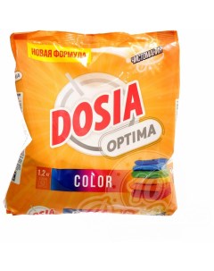 Стиральный порошок Optima Color для цветных синтетических тканей нижнего белья белых светлых черных  Dosia