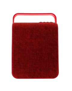 Портативная акустика HS 345 10 Вт AUX USB microSD Bluetooth красный 71398 Canvas