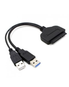 Кабель переходник адаптер USB 3 0 Am USB Am SATA III 2 5 m черный KS 403 KS 403 Ks-is