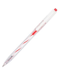 Ручка шариковая автомат Arrow EQ24 RD красный пластик коробка 1503204 Deli