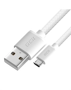 Кабель USB Micro USB 3A быстрая зарядка 1м белый GCR 54082 GCR 54082 Greenconnect