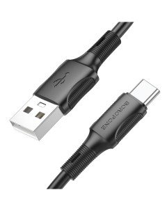 Кабель USB USB Type C 3A 1м черный BX80 6974443385229 Borofone