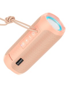 Портативная акустика BR21 10 Вт FM AUX USB microSD Bluetooth подсветка розовый 6974443383669 Borofone