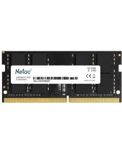 Память DDR4 SODIMM 8Gb 3200MHz CL22 1 2 В Basic NTBSD4N32SP 08 Netac