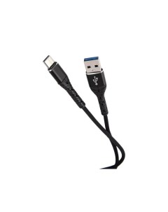 Кабель USB USB Type C 3A 1 м черный 4610103436321 Mobility
