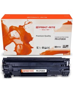 Картридж лазерный PR CF283X 83X CF283X черный 2400 страниц совместимый для laserJet ProM202dw M225dn Print-rite