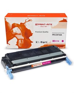 Картридж лазерный Print-Rite PR-C9733A (№645A/C9733A), пурпурный, 13000 страниц, совместимый для CLJ5500/5550 Print-rite