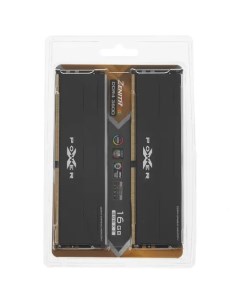 Комплект памяти DDR4 DIMM 16Gb 2x8Gb 3600MHz CL18 1 35V XPOWER Zenith RGB SP016GXLZU360BDD Retail Silicon power