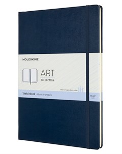 Блокнот для рисования 96 листов А4 165г м твердая обложка синий сапфир ART SKETCHBOOK ARTBF832B20 Moleskine