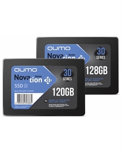 Твердотельный накопитель (SSD) 128Gb Novation 3D TLC, 2.5", SATA3 (Q3DT-128GMCY) Qumo