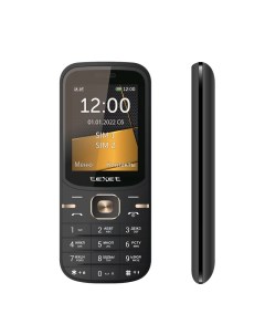Мобильный телефон TM 216 2 4 320x240 TN BT 2 Sim 600 мА ч micro USB черный Texet