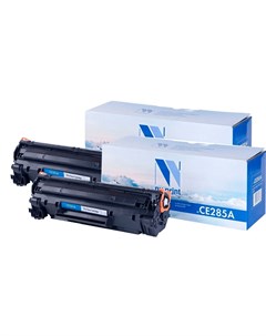 Картридж лазерный NV CE285A SET3 85A CE285A черный 1600 страниц 3 шт совместимый для LJ Pro M1132 M1 Nv print