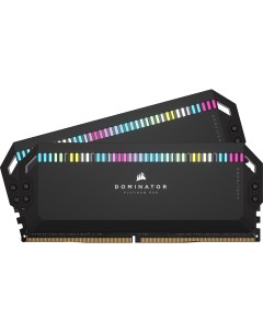 Комплект памяти DDR5 DIMM 64Gb 2x32Gb 5600MHz CL40 1 25 В Dominator Platinum RGB CMT64GX5M2X5600C40  Corsair