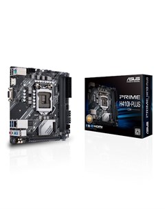Материнская плата PRIME H410I PLUS CSM Socket1200 Intel H410 2xDDR4 PCI Ex16 4SATA3 7 1 ch GLAN 4 US Asus