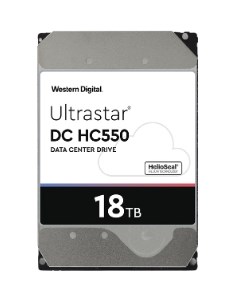 Жесткий диск HDD 18Tb Ultrastar DC HC550 3 5 7 2K 512Mb 4Kn 512e SAS 12Gb s WUH721818AL5204 0F38353 Western digital