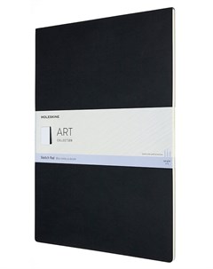 Блокнот для рисования 48 листов А3 120г м мягкая обложка черный ART SOFT SKETCH PAD ARTSKPAD9 Moleskine