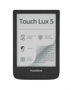 Электронная книга 628 Touch Lux 5 6 768x1024 E Ink Carta Touch 8Gb Wi Fi 1 5 А ч черный PB628 P WW Pocketbook