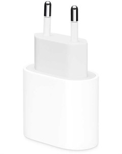 Сетевое зарядное устройство Power Adapter 20W 1USB USB type C Quick Charge PD белый MHJE3ZM A Apple