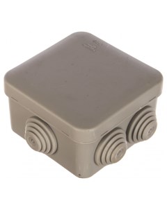 Коробка распределительная квадратная 7 см x 7 см глубина 4 см наружный монтаж IP55 вводов 6 наличие  Schneider electric