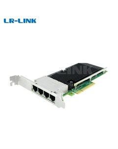 Сетевая карта 4xRJ 45 10 Гб с PCI Ex8 Retail LREC9804BT Lr-link