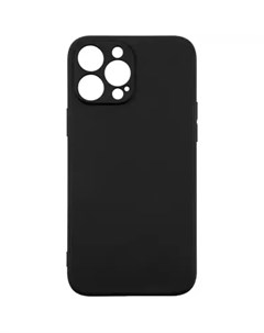 Чехол накладка Liquid Silicone Case для смартфона Apple iPhone 13 Pro Max силикон черный УТ000027779 Unbroke