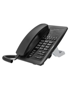 VoIP телефон H3 1 линия 2 SIP аккаунта PoE черный без БП FH3PB Fanvil
