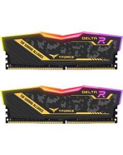 Комплект памяти DDR4 DIMM 64Gb 2x32Gb 3200MHz CL16 1 35 В T Force Delta TUF Gaming RGB TF9D464G3200H Team group