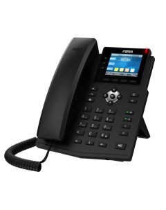 VoIP телефон X3U Pro 6 линий 6 SIP аккаунтов цветной дисплей PoE черный X3U Pro Fanvil