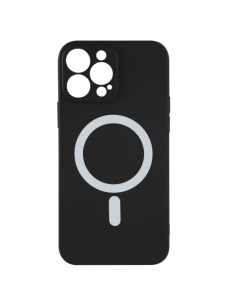 Чехол накладка MagSafe для смартфона Apple iPhone 12 Pro Max черная УТ000029329 Barn&hollis