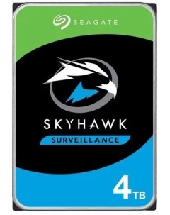 Жесткий диск HDD 4Tb SkyHawk 3 5 5400rpm 256Mb SATA3 ST4000VX016 Seagate
