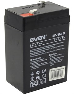 Аккумуляторная батарея для ИБП SV SV645 6V 4 5Ah Sven