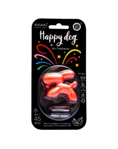 Ароматизатор на кондиционер Happy Dog полимер Lucky Fairy 3303 Kogado