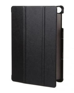 Чехол книжка для планшета Huawei MatePad T10 T10s Honor Pad 6 X6 10 1 пластик полеуритан черный УТ00 Red line