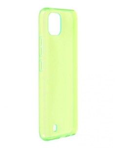 Чехол накладка для смартфона Realme C11 2021 силикон неоновый зеленый УТ000027826 Ibox crystal
