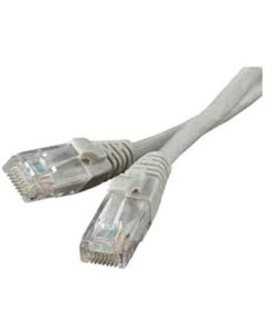 Патч корд UTP кат 5e 1 м RJ45 RJ45 серый IRB U5E 1 GY Irbis