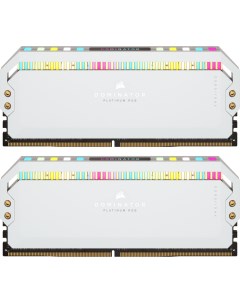 Комплект памяти DDR5 DIMM 32Gb 2x16Gb 5600MHz CL36 1 25 В Dominator Platinum RGB CMT32GX5M2B5600C36W Corsair