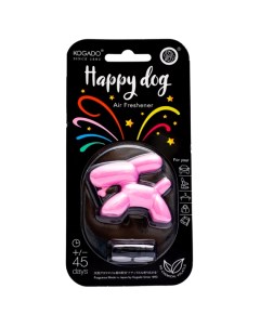 Ароматизатор на кондиционер Happy Dog полимер BlackOpium 3302 Kogado