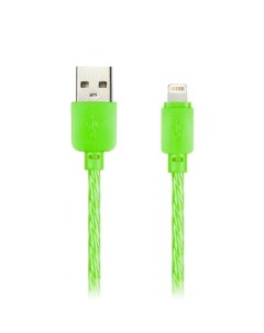 Кабель Lightning 8 pin USB 2A 1м зеленый iK 512SPS NBgreen Smartbuy